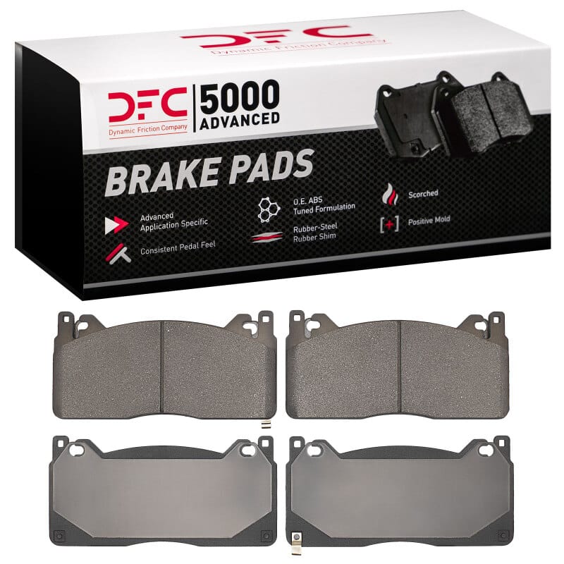 DFC — DFC 16-20 Ford Mustang Front 5000 Advanced Low Metallic Brake Pads
DFC Brake Pad Set