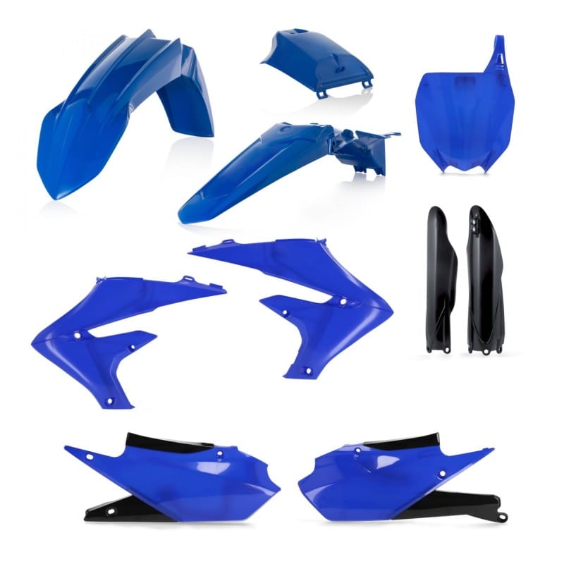 Acerbis — Acerbis 19-23 Yamaha YZ250F/YZ450FX/ 21-23 YZ250FX/ 18-22 YZ450F Full Plastic Kit - Original 21