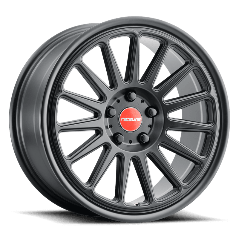 Raceline — Raceline 315B Grip 18x8.5in / 5x114.3 BP / 45mm Offset / 72.6mm Bore - Satin Black Wheel
