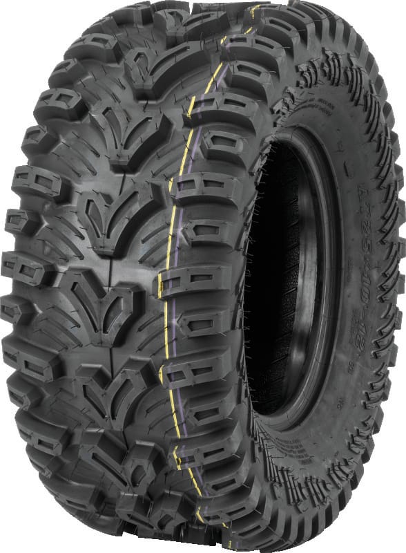 QuadBoss — QBT448 Utility Tire, 25x10-12, Bias, Front/Rear
