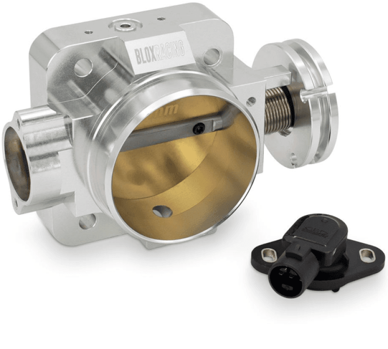 BLOX Racing — BLOX Racing Honda B/D/H/F Series Engines 70mm Silver Billet Throttle Body V2