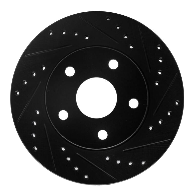 R1 Concepts — R1 91-96 Toyota Previa Front Right Drilled & Slotted Black Brake Rotor
R1 Brake Rotor Drill