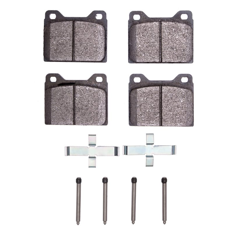 DFC — DFC 67-74 Volvo 142/144/145 Front 5000 Advanced Semi Metallic Brake Pads and Hardware Kit
DFC Brake Pad Set