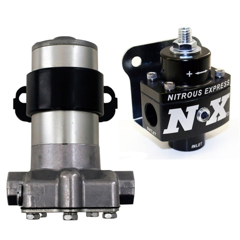 Nitrous Express — Nitrous Express Black Style Fuel Pump and Non Bypass Regulator Combo
Regulator
N2OPmp