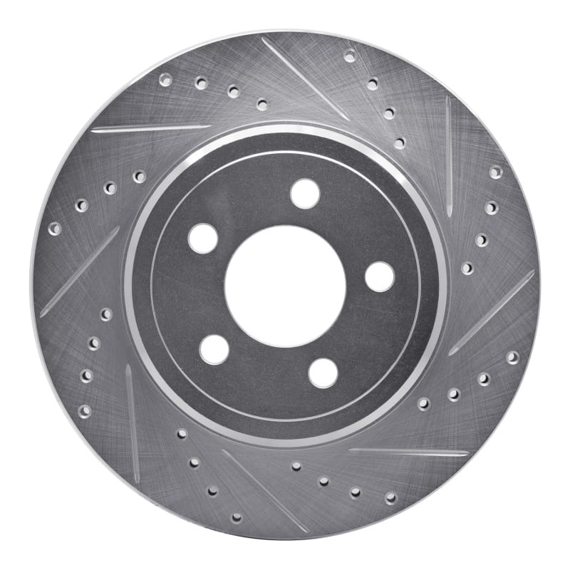 R1 Concepts — R1 05-23 Chrysler 300 Rear Right Drilled & Slotted Silver Brake Rotor
R1 Brake Rotor Drill