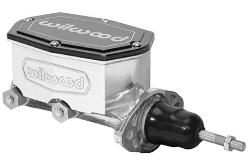 Wilwood — Wilwood Corvette C2 Compact Tandem Master Cylinder - 7/8in Bore - Burnished