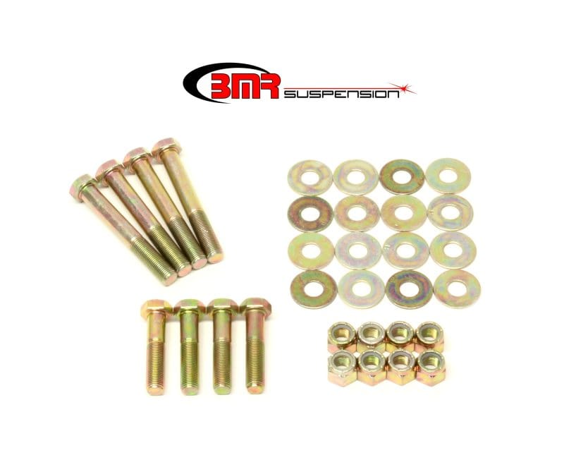 BMR Suspension — BMR 70-81 2nd Gen F-Body Front Upper/Lower Control Arm Hardware Kit - Zinc plated