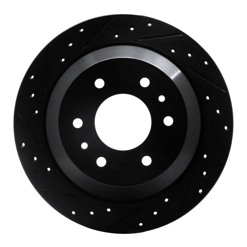 R1 Concepts — R1 02-09 Buick Rainier Rear Left Drilled & Slotted Black Brake Rotor
R1 Brake Rotor Drill