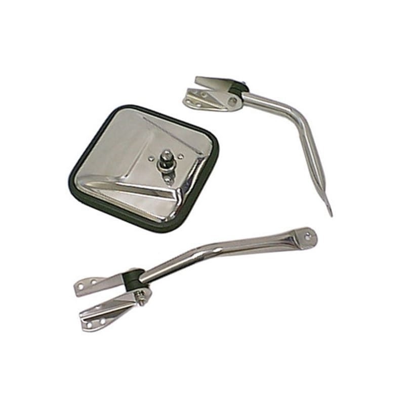 Rugged Ridge — Rugged Ridge 55-86 Jeep CJ Chrome Mirror Head
OFFROAD_EXTERIOR
Door Mirror