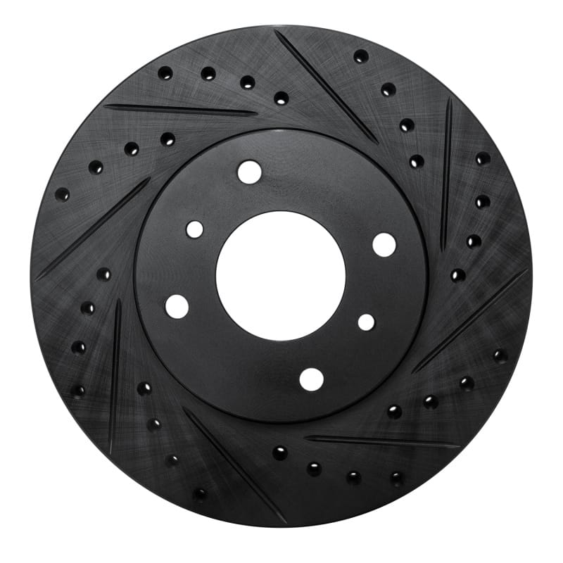 R1 Concepts — R1 93-06 Infiniti G20 Front Right Drilled & Slotted Black Brake Rotor
R1 Brake Rotor Drill