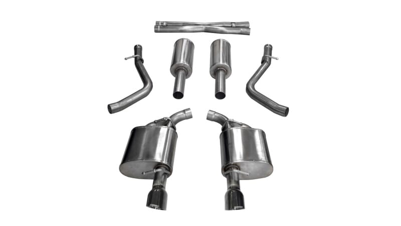 CORSA Performance — Corsa 2017-2020 Dodge Charger 5.7L V8 Xtreme Cat-Back Dual Rear Exit w/4.5in Black Tips
Exhaust