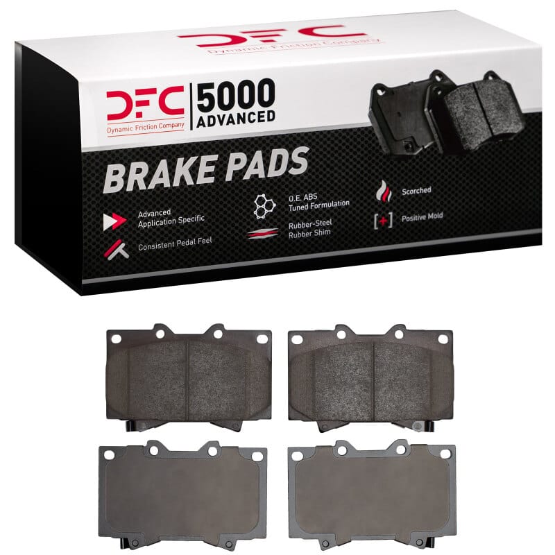 DFC — DFC 98-07 Lexus LX470 Front 5000 Advanced Ceramic Brake Pads
DFC Brake Pad Set