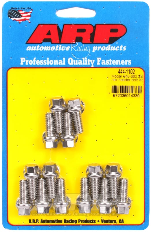 ARP — ARP Mopar 340-360 SS Hex Header Bolt Kit