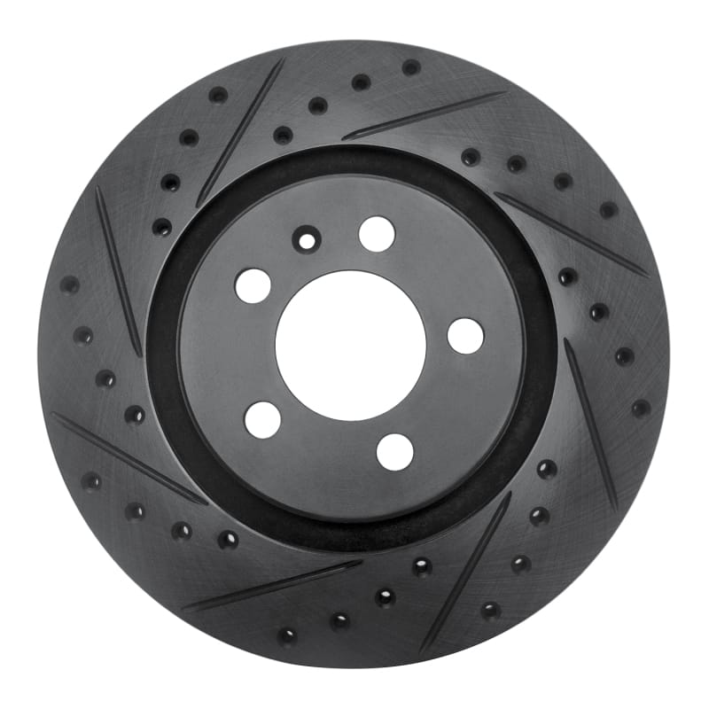 R1 Concepts — R1 92-95 Volkswagen Jetta Sedan Front Left Drilled & Slotted Black Brake Rotor
R1 Brake Rotor Drill