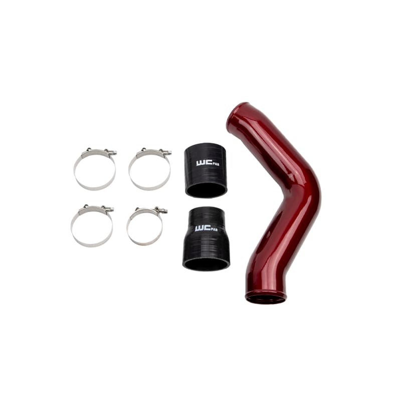 Wehrli — Wehrli 13-18 Cummins 6.7L Driver Side 3.5 in. Intercooler Pipe - WCFab Red
Dr IC Pipe 13-18 RED