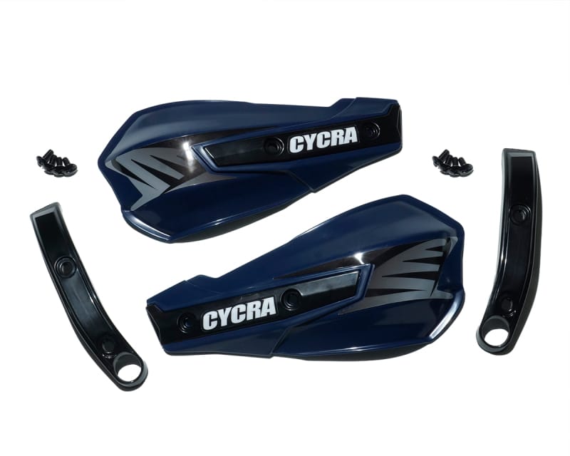 Cycra — Cycra Vortex Replacement Hand Shields w/Abrasion Guards - Husky Blue