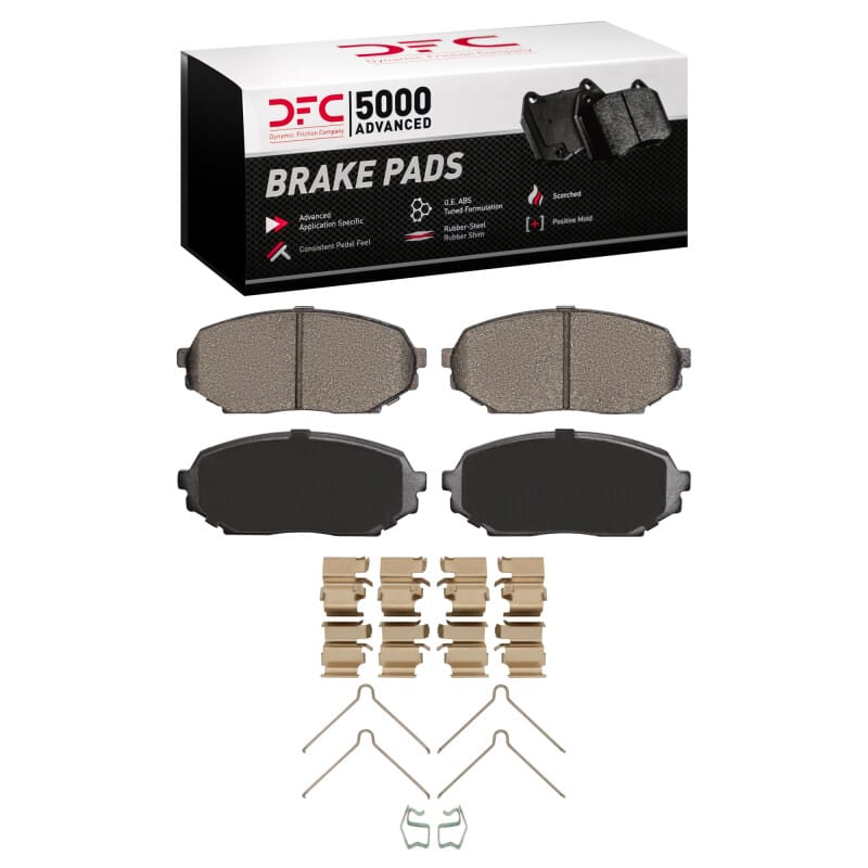 DFC — DFC 90-93 Geo Storm Front 5000 Advanced Semi Metallic Brake Pads and Hardware Kit
DFC Brake Pad Set