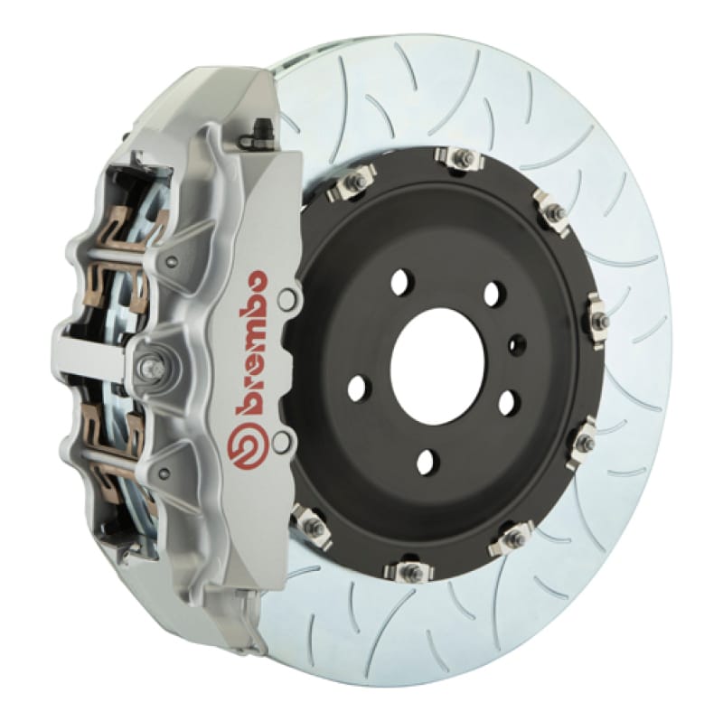 Brembo — Brembo 00-03 Z8 (E52) Front GT BBK 6 Piston Cast 380x34 2pc Rotor Slotted Type-3-Silver