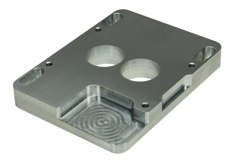 Moroso — Moroso 4412 2BBL to 4150/4160 Carburetor Adapter - 1in - Billet Aluminum