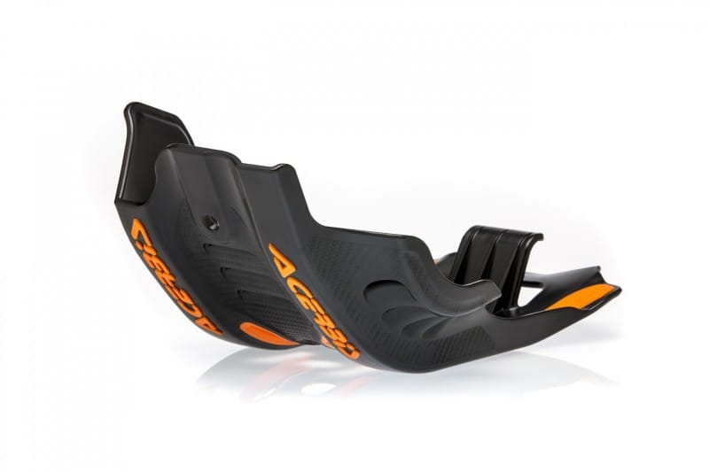Acerbis — Acerbis 20-23 KTM EXC-F500/ XCF-W500 Skid Plate - Black/16 Orange
