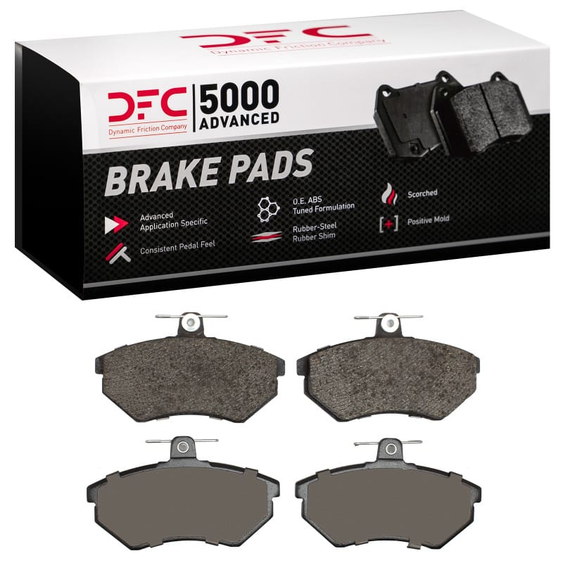 DFC — DFC 80-97 Audi 90 Front 5000 Advanced Low Metallic Brake Pads
DFC Brake Pad Set