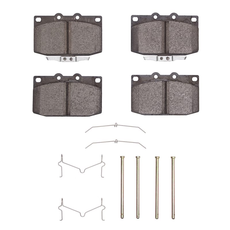 DFC — DFC 93-95 Mazda RX-7 Front 5000 Advanced Semi Metallic Brake Pads and Hardware Kit
DFC Brake Pad Set