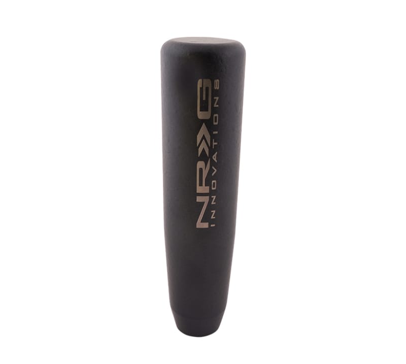 NRG — NRG Universal Short Shifter Knob - 5in. Length / Heavy Weight 1.27Lbs. - Black Wrinkle Finish