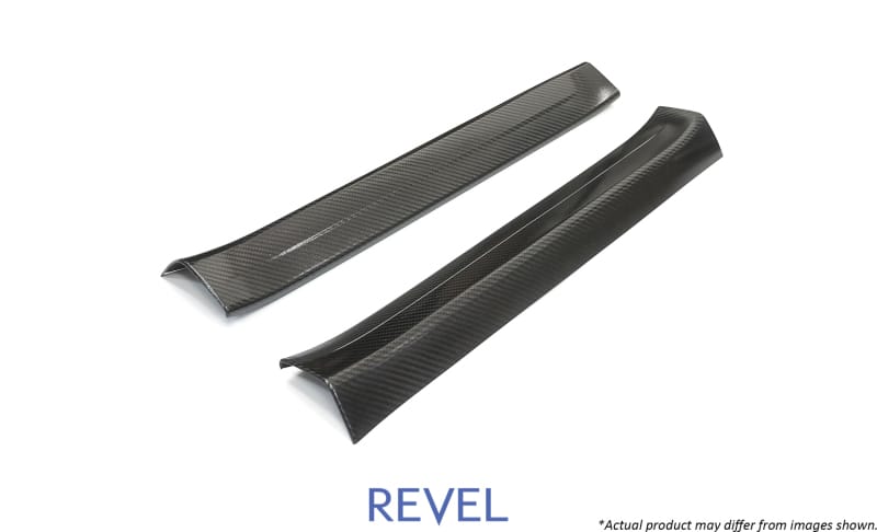 Revel — Revel GT Dry Carbon Door Sill Covers (Left & Right) 14-17 Mazda Mazda3 - 2 Pieces
