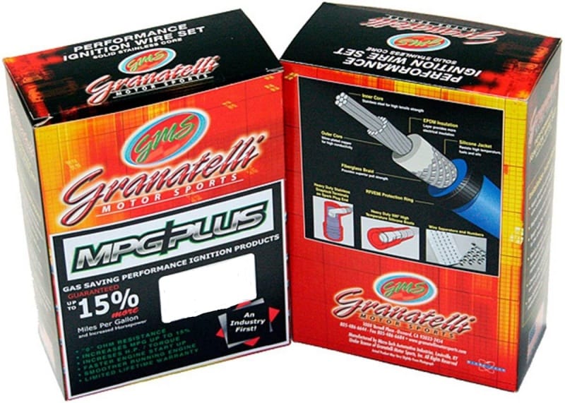Granatelli Motor Sports — Granatelli 10-14 Ford 6.2L Perf Wire Set w/Inserts/Blue Hi-Temp Jacket/Black Fire Sleeve
Ignition Coil