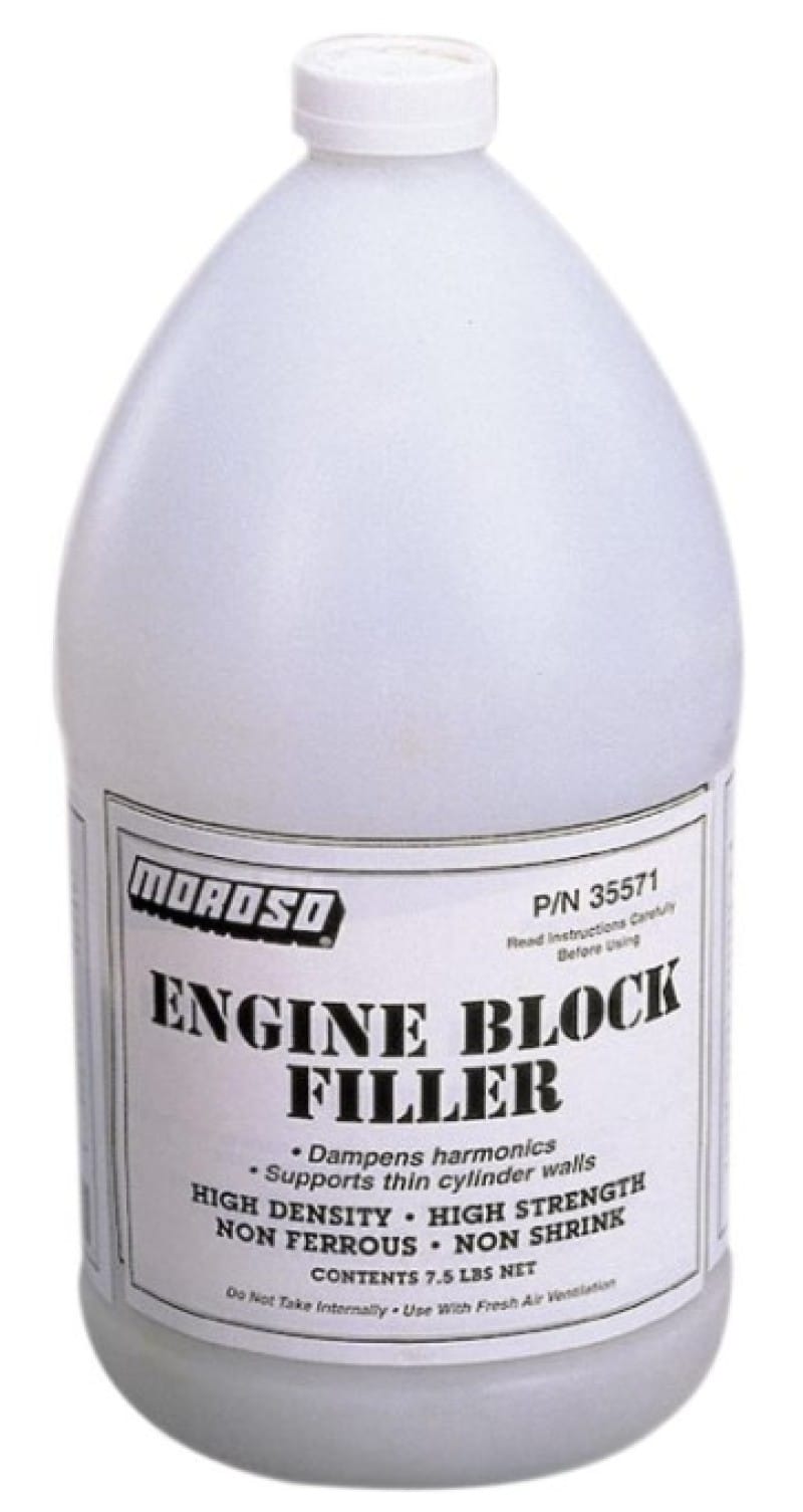 Moroso — Moroso Engine Block Filler - Case (Four 1 Gallon Containers)