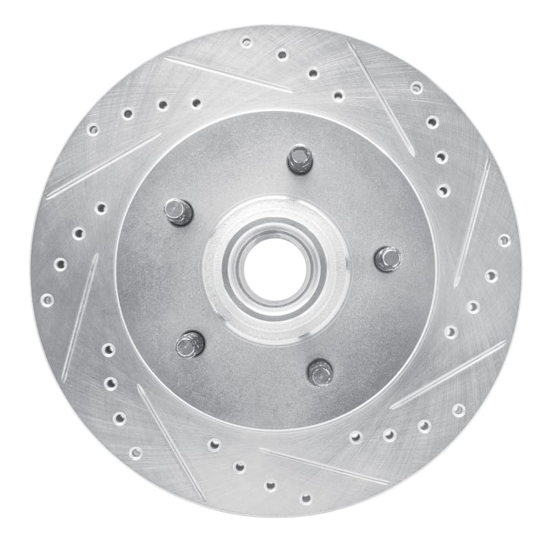 R1 Concepts — R1 99-04 Ford Expedition Front Right Drilled & Slotted Silver Brake Rotor
R1 Brake Rotor Drill