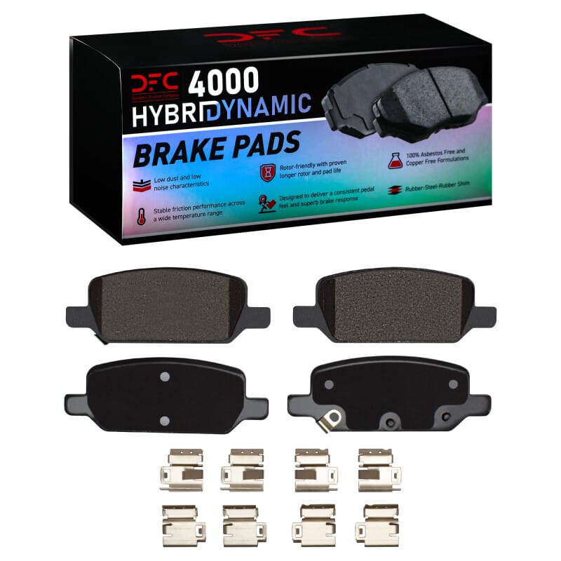 DFC — DFC 17-25 Tesla Model 3 Rear 4000 HybriDynamic Brake Pads and Hardware Kit
DFC Brake Pad Set