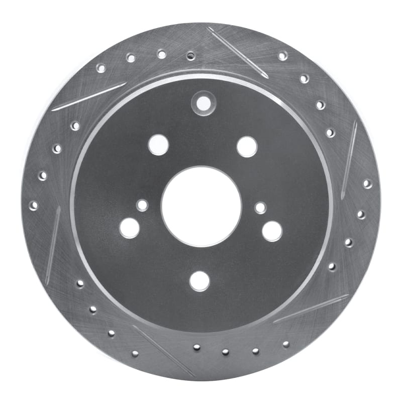 R1 Concepts — R1 86-97 Toyota Previa Rear Right Drilled & Slotted Silver Brake Rotor
R1 Brake Rotor Drill