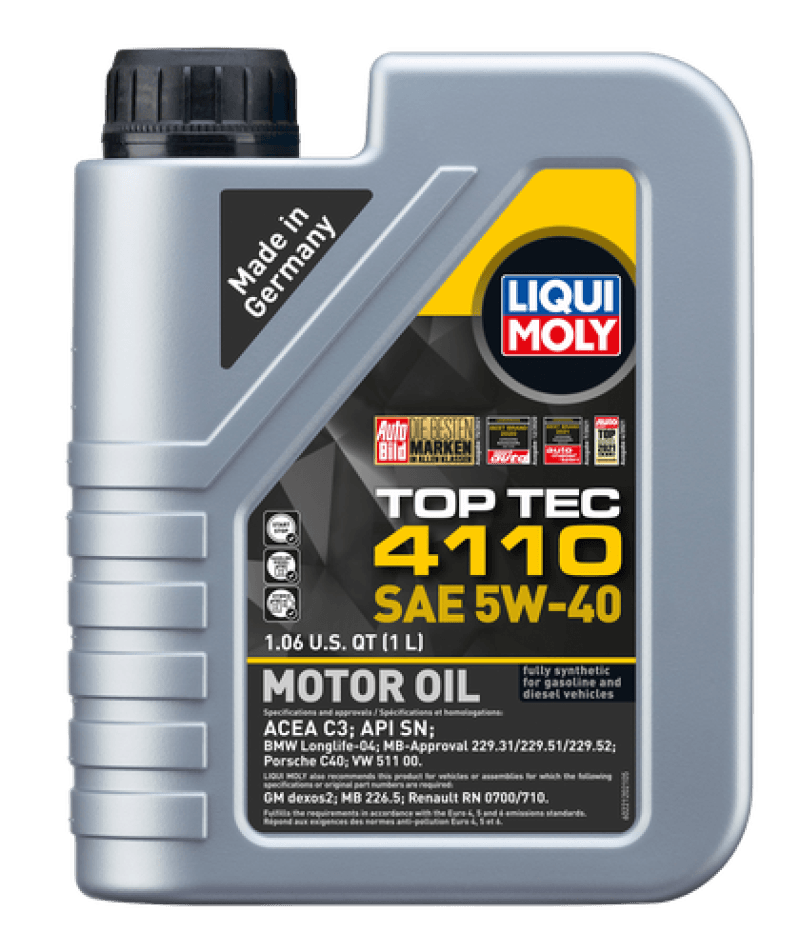 LIQUI MOLY — LIQUI MOLY 1L Top Tec 4110 Motor Oil SAE 5W40