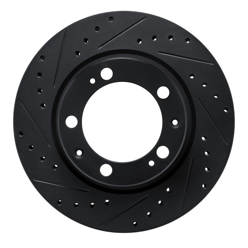 R1 Concepts — R1 87-95 Porsche 944 Except Turbo Front Left Drilled & Slotted Black Brake Rotor
R1 Brake Rotor Drill