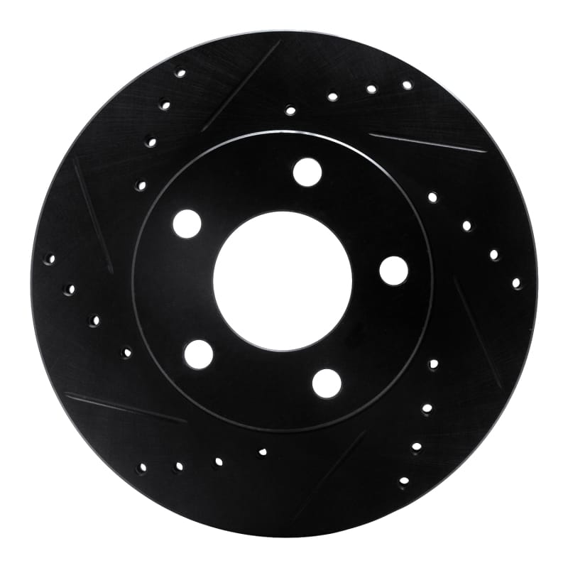 R1 Concepts — R1 75-80 Ford Granada Left Rear Drilled & Slotted Black Brake Rotor
R1 Brake Rotor Drill