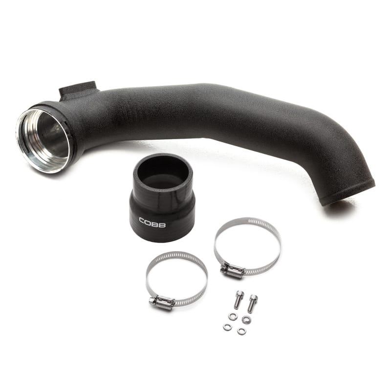 COBB — Cobb BMW N55 Charge Pipe - Wrinkle Black