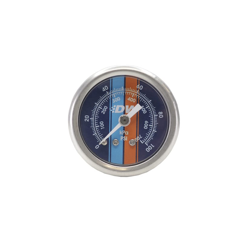 DeatschWerks — DeatschWerks 0-100 PSI 1/8in NPT Mechanical Fuel Pressure Gauge Brushed Housing Blue Face
Regulators