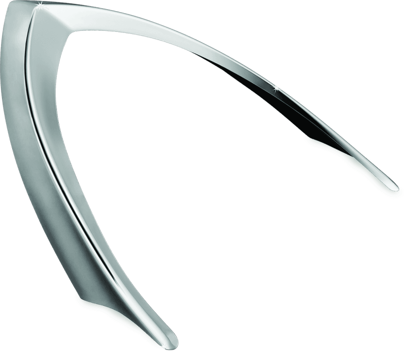Kuryakyn — Kuryakyn Tail Light Top Trim Indian Models Chrome