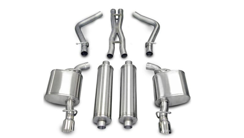 CORSA Performance — Corsa 2005-2010 Dodge Charger No Towing Hitch R/T 5.7L V8 Polished Xtreme Cat-Back Exhaust
Exhaust