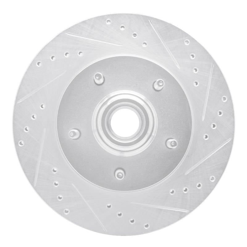 R1 Concepts — R1 97-99 Ford F-150 RWD Front Right Drilled & Slotted Silver Brake Rotor
R1 Brake Rotor Drill