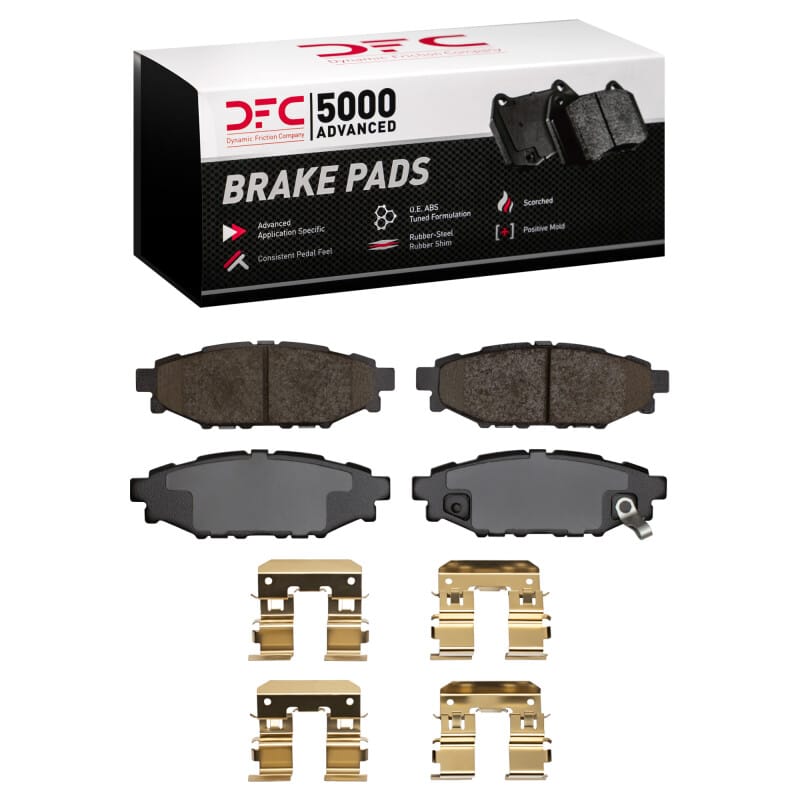 DFC — DFC 12-21 Subaru WRX Rear 5000 Advanced Ceramic Brake Pads and Hardware Kit
DFC Brake Pad Set