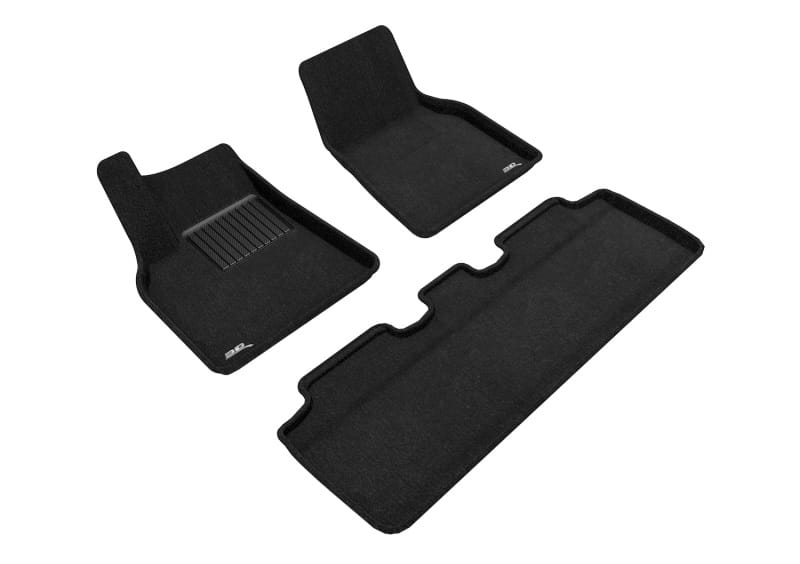 3D MAXpider — 3D MAXpider 21-22 Tesla Model Y Elegant 1st 2nd Row - Floor Mat Set (Black)
Floor Mat Set