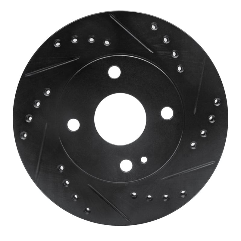 R1 Concepts — R1 90-01 Ford Escort Front Right Drilled & Slotted Black Brake Rotor
R1 Brake Rotor Drill