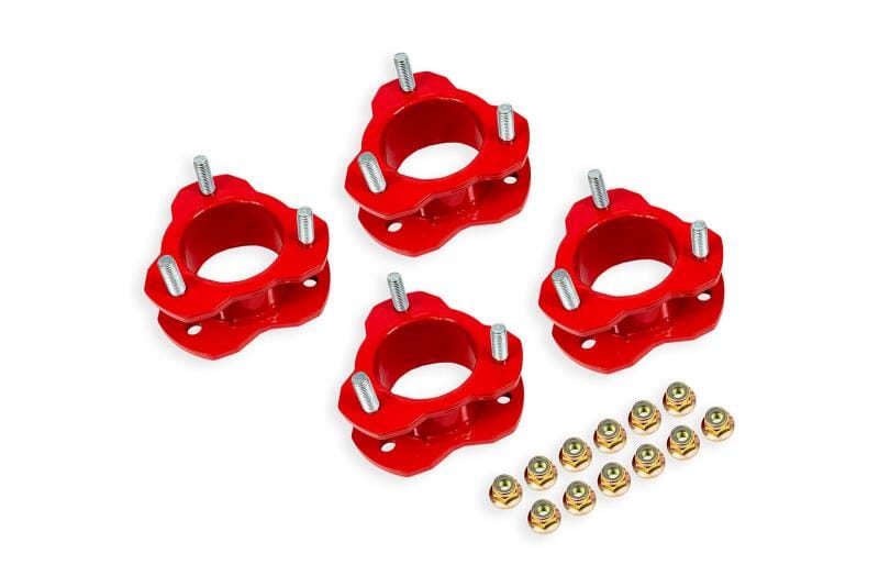 BMR Suspension — BMR 21-25 Ford Bronco (Exc. Bronco Sport) 2in Leveling Kit - Red
