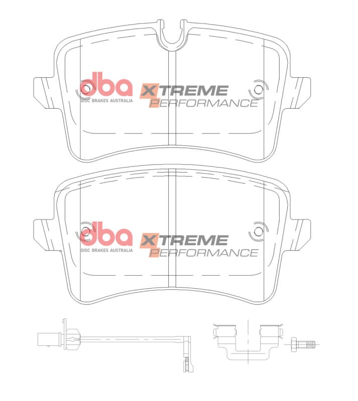 DBA — DBA 12-19 Audi A6 Rear XP Performance Brake Pads
Brake Pad
