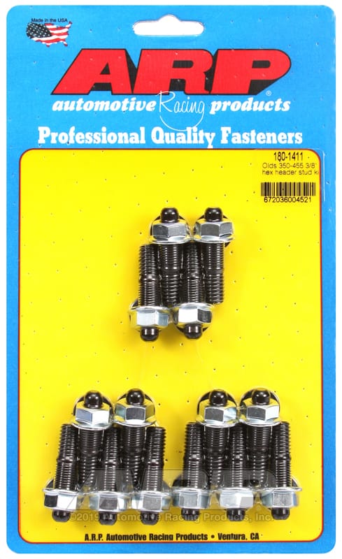 ARP — ARP Olds 350-455 3/8in hex header stud kit