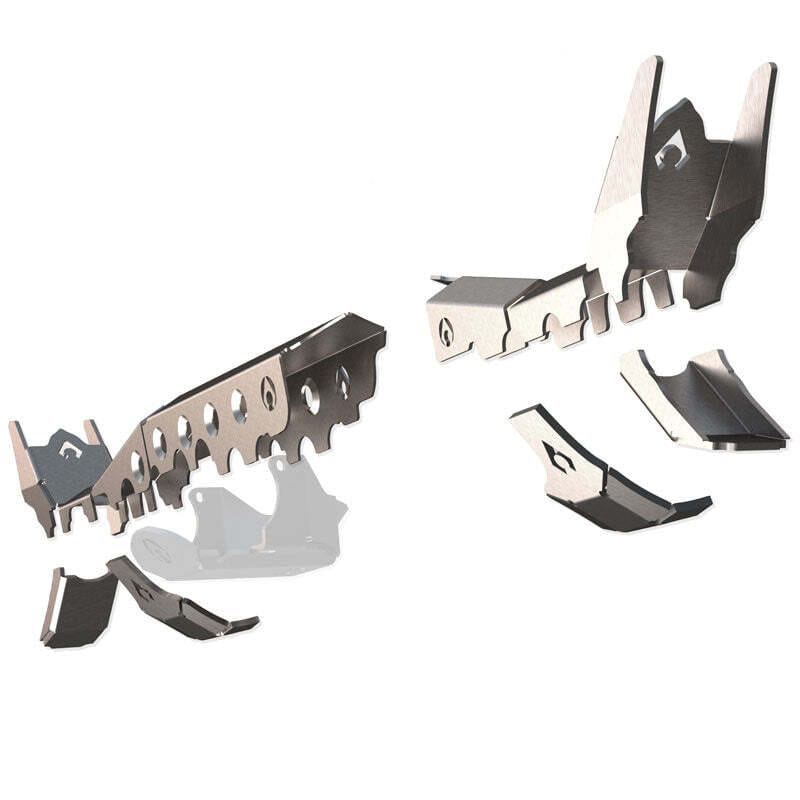 Artec Industries — Artec Industries 18-25 Jeep Wrangler JL Sahara Jl Apex Front Axle Armor Kit - Jl Sport Jl Sahara