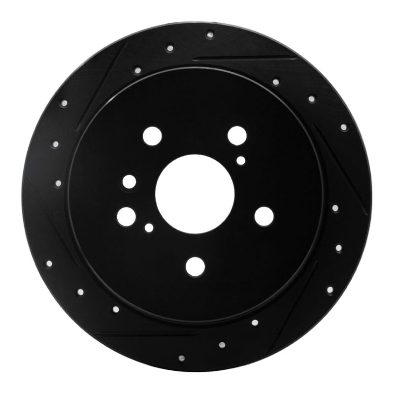 R1 Concepts — R1 04-10 Toyota SIENNA Rear Left Drilled & Slotted Black Brake Rotor
R1 Brake Rotor Drill