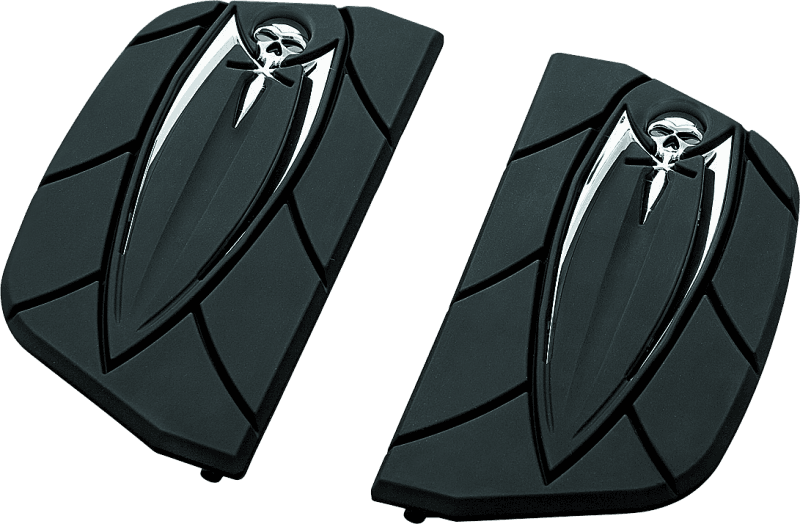 Kuryakyn — Kuryakyn Zombie Passenger Board Covers Black